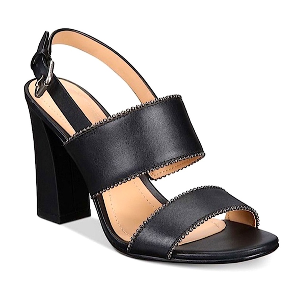 NWT, COACH, RYLIE BEADCHAIN SANDALS - 9.5